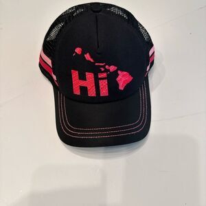 Black and Pink HI Women's Cap from Hawaii great shape
